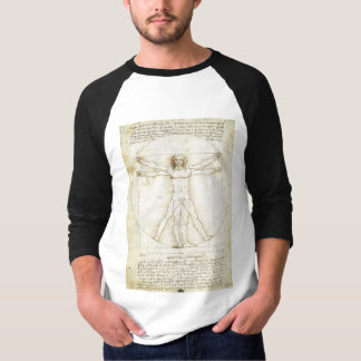 DA-vinci-LEONARDO-Anteil-von-d-menschlichzahl T-Shirt