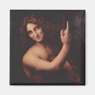 Da Vinci, LEONARDO - Johannes der Baptist Magnet