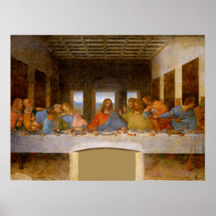 Da Vinci Letztes Abendmahl Feine Kunst Klassisch Poster