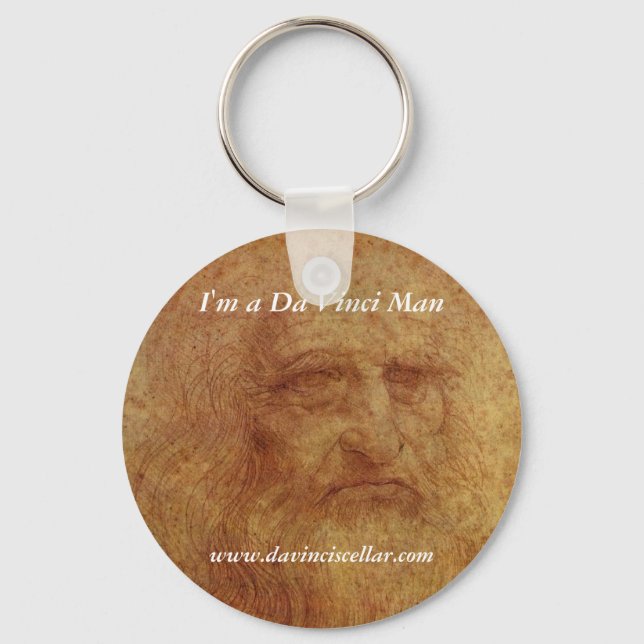 Da Vinci Man Key Chain 2 Schlüsselanhänger (Vorderseite)