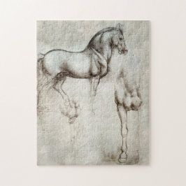 Da Vinci-Pferdepuzzlespiel