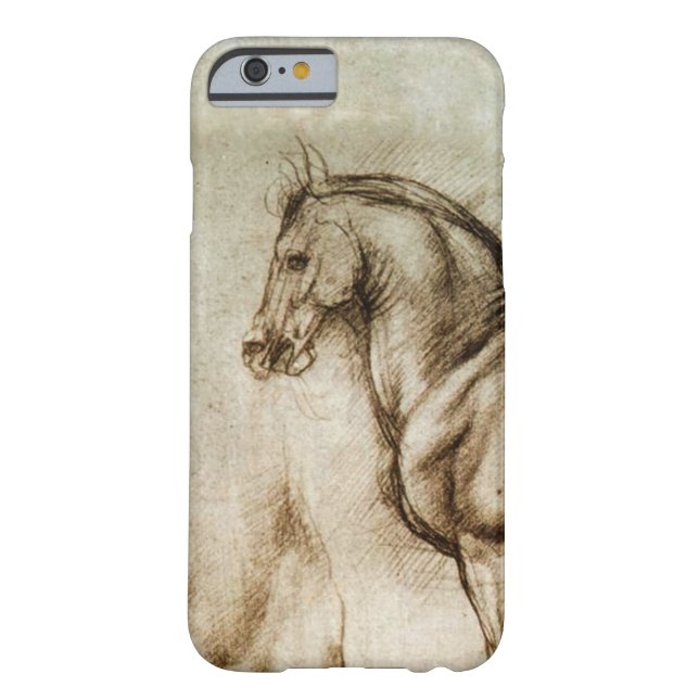 Da Vinci-Pferdestudie iPhone 6 Fall Case-Mate iPhone Hülle (Rückseite)