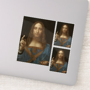Da Vinci, Retter der Welt, Salvator Mundi Aufkleber