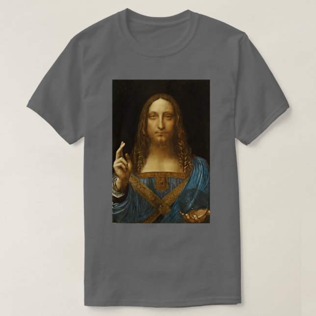 Da Vinci Salvator Mundi T-Shirt (Design vorne)