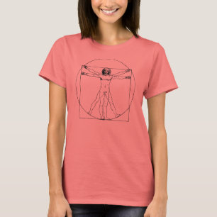 Da Vinci Vitruvian Man T-Shirt