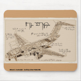 Da Vincis C-17 Globemaster Mousepad