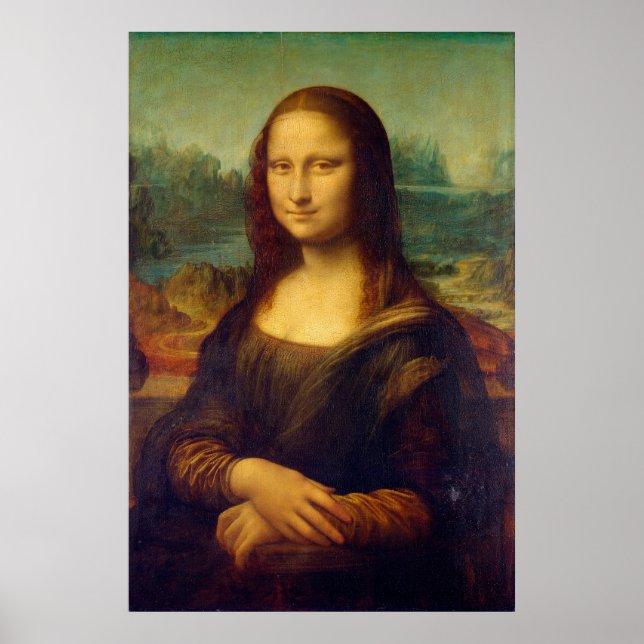 Da Vincis Mona Lisa Poster (Vorne)