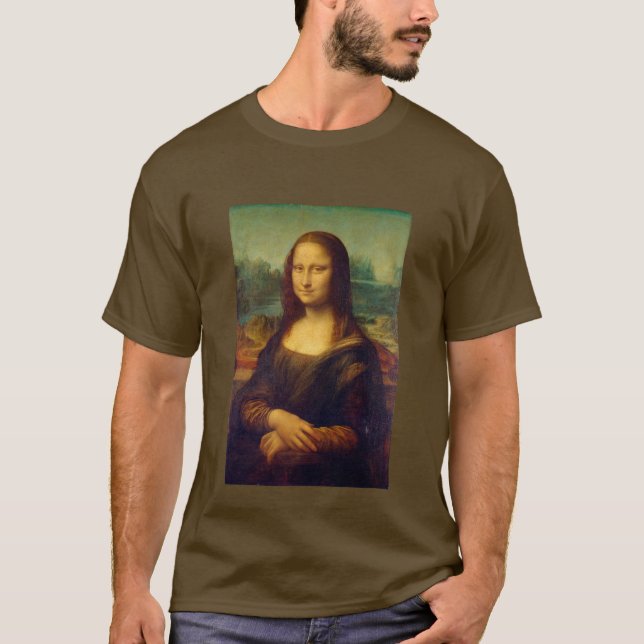 Da Vincis Mona Lisa T-Shirt (Vorderseite)