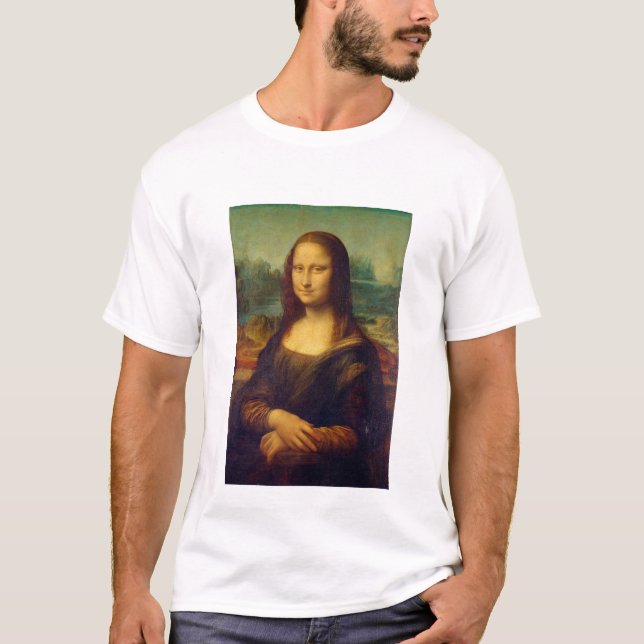 Da Vincis Mona Lisa T-Shirt (Vorderseite)