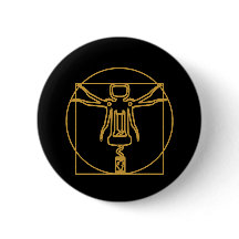 Da Vinci's Vitruvian Man Wine Corkschraube