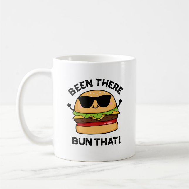 Da war Bun dieser lustigen Burger Pun Kaffeetasse (Links)