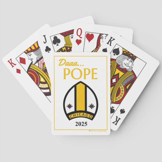 Daaa...POPE Spielkarten (Rückseite)