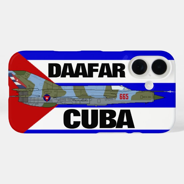 DAAFAR CUBA iPhone 16 HÜLLE (Rückseite (Horizontal))