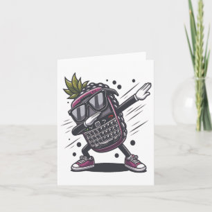 Dab BlackBerry Dancing Dabbing BlackBerry Frucht Karte