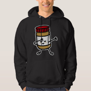 Dab dabben Erdnussbutter Kleinkind Gelee verteilt Hoodie