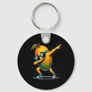 Dab Dance Mango Funny Dancing Dabbing Obst Schlüsselanhänger