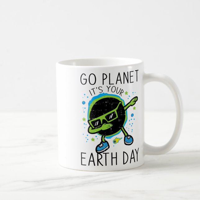 Dab Earth Solar Eclipse Go Planet Ihre Erde D Kaffeetasse (Rechts)