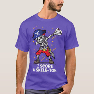 Dab Skeleton Dabbing Skeleton League Baseball Spio T-Shirt