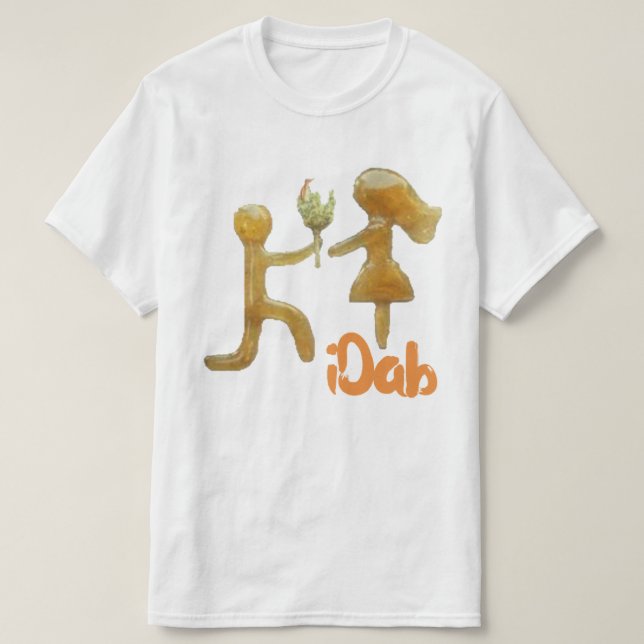 Dab White T Shirt (Design vorne)