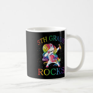 Dabbing 5. Klasse rockt Einhorn erster Schultag Kaffeetasse