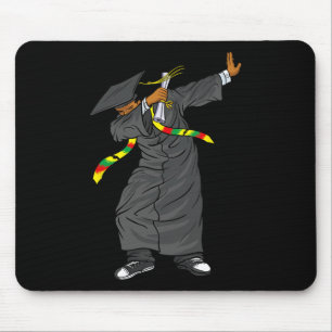 Dabbing Abschluss Class of 2024 Black History Mon Mousepad
