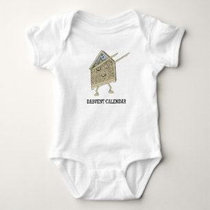 Dabbing Adventskalender Lustiger Christlicher Reli Baby Strampler