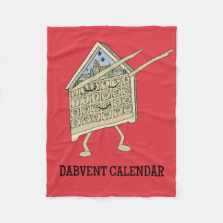 Dabbing Adventskalender Lustiger Christlicher Reli Fleecedecke