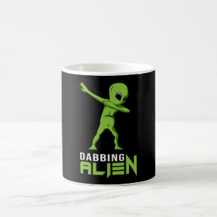 Dabbing Alien Area 51 Ufo Space Außerirdischen Fun Kaffeetasse