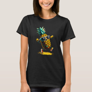 Dabbing Ananas Hawaiian s Tropical Aloha Strand T-Shirt