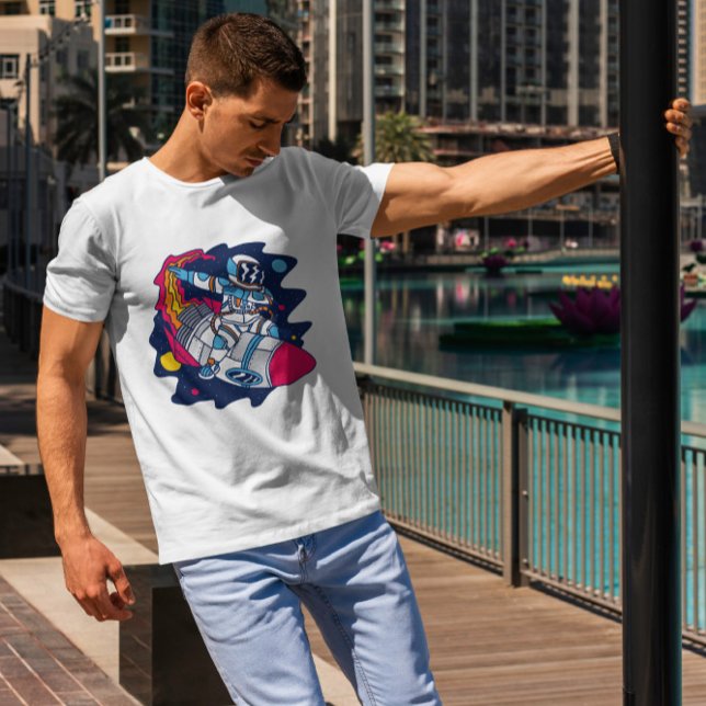 Dabbing Astronaut Space T-Shirt (Von Creator hochgeladen)