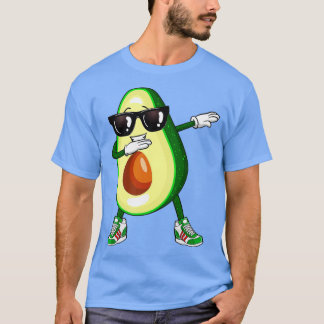 Dabbing Avocado Funny Vegan Food Lover Kids Wine T-Shirt