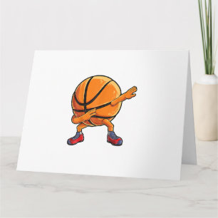 Dabbing Basketball Ball Funny Boys Männer Frauen S Karte