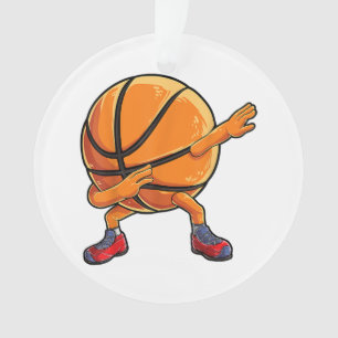 Dabbing Basketball Ball Funny Boys Männer Frauen S Ornament