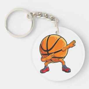 Dabbing Basketball Ball Funny Boys Männer Frauen S Schlüsselanhänger