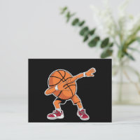 Dabbing Basketball Ball Funny Sports Player