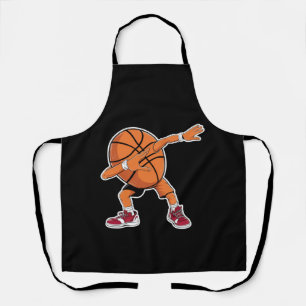 Dabbing Basketball Ball Lustiger Sportler  Schürze