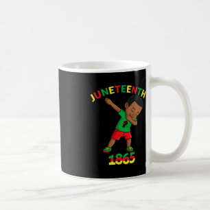 Dabbing Black King Juneteenth Melanin Brown Skin B Kaffeetasse
