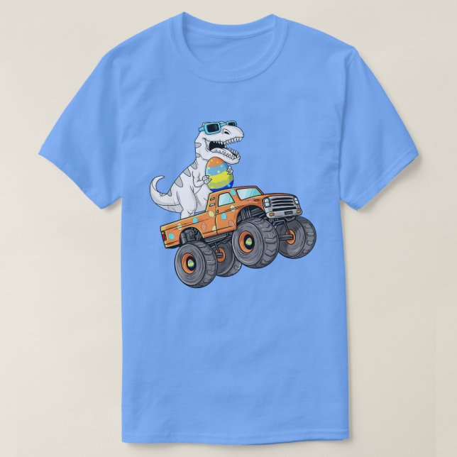 Dabbing Bunny Happy Ostermonster LKW Liebhaber Ki T-Shirt (Design vorne)