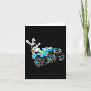Dabbing Bunny Happy Ostermonster Truck Lovers Bo Karte
