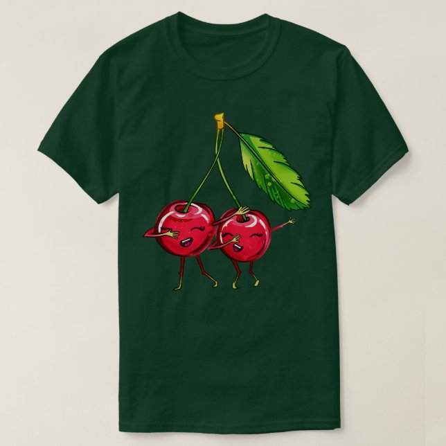 Dabbing Cherries T-Shirt (Design vorne)