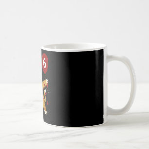 Dabbing Cool Cat Fußball 5. Geburtstag Kaffeetasse