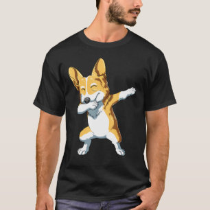 Dabbing Corgi Dab Corgi Eigentümer Corgi Corgi Dog T-Shirt