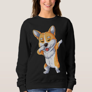 Dabbing Corgi Dog Dab Dance Sweatshirt