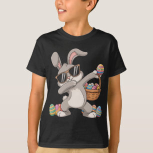 Dabbing Dab Kaninchen Bunny Ostereier Korb T-Shirt