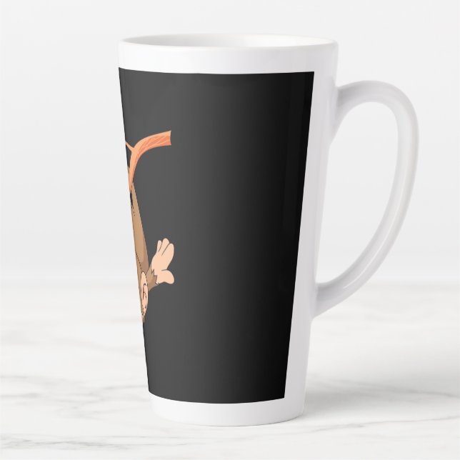 Dabbing Dance Monkey Milchtasse (Rechts)