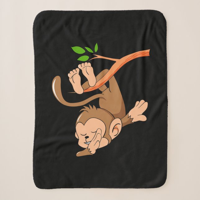 Dabbing Dance Monkey Sherpadecke (Vorderseite)