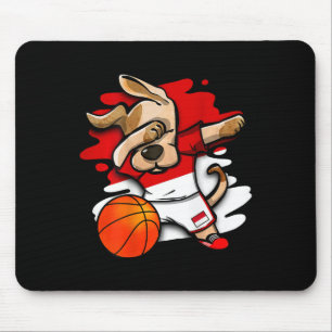 Dabbing Dog Indonesia Sketll Fans Jersey Indonesie Mousepad