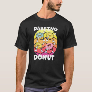 Dabbing Donut Donut Für Männer Frauen Retro 1 T-Shirt
