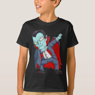 Dabbing Dracula Vampire Shirts Kleinkind Halloween