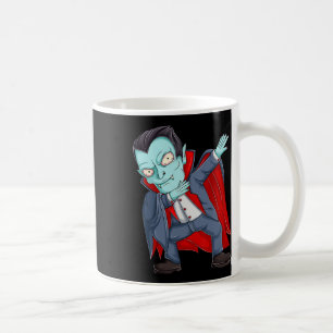 Dabbing Dracula Vampire Shirts Kleinkind Halloween Kaffeetasse